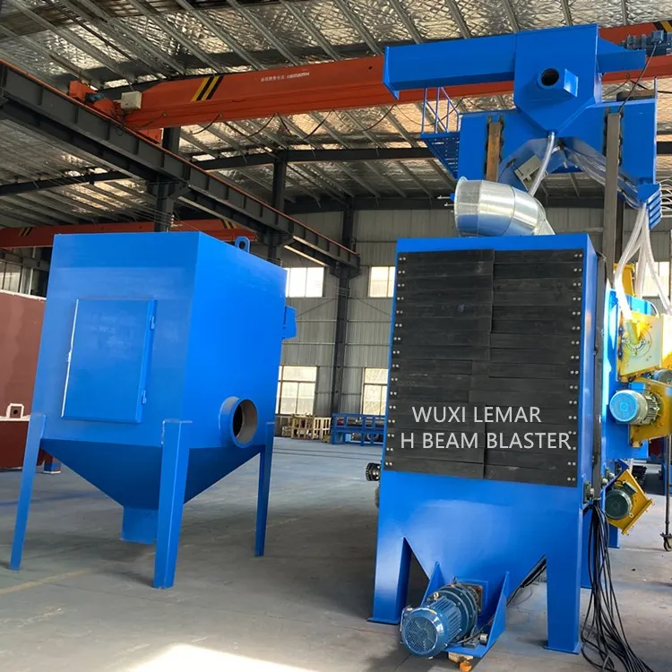 steel beam blasting machine