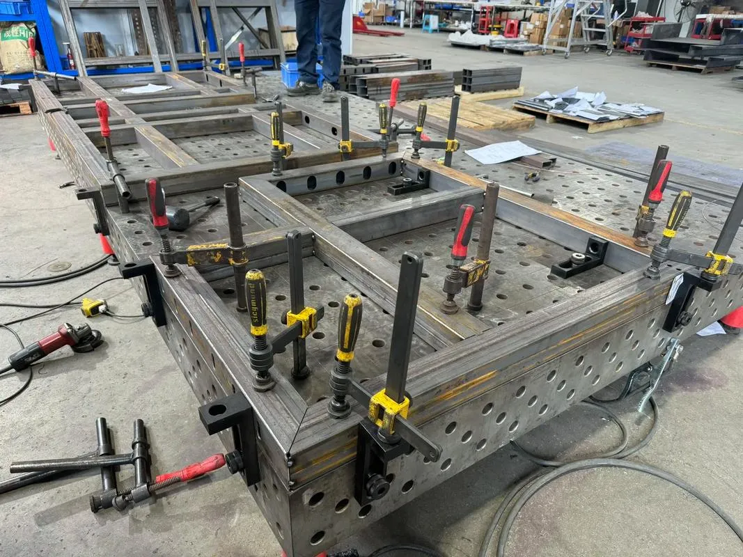 welding table with clamps welding table with clamps
