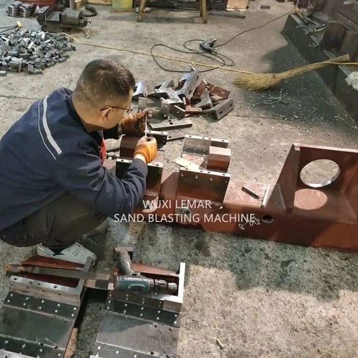 H Beam Roller Through Type Shot Blasting Machine