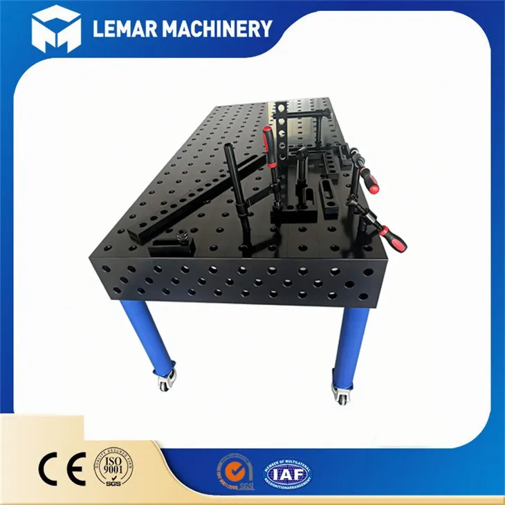 Llwyfan Weldio Precision 3D Gyda Chlampiau